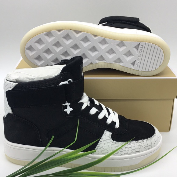 Michael Kors Jaden High Top Canvas black/opticwhit - Picture 3 of 8